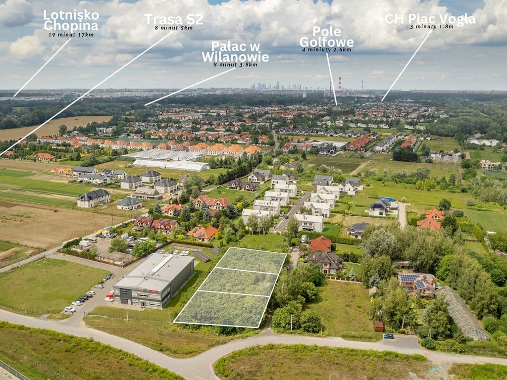 Działki budowlane w Wilanowie z MPZP - Main photo