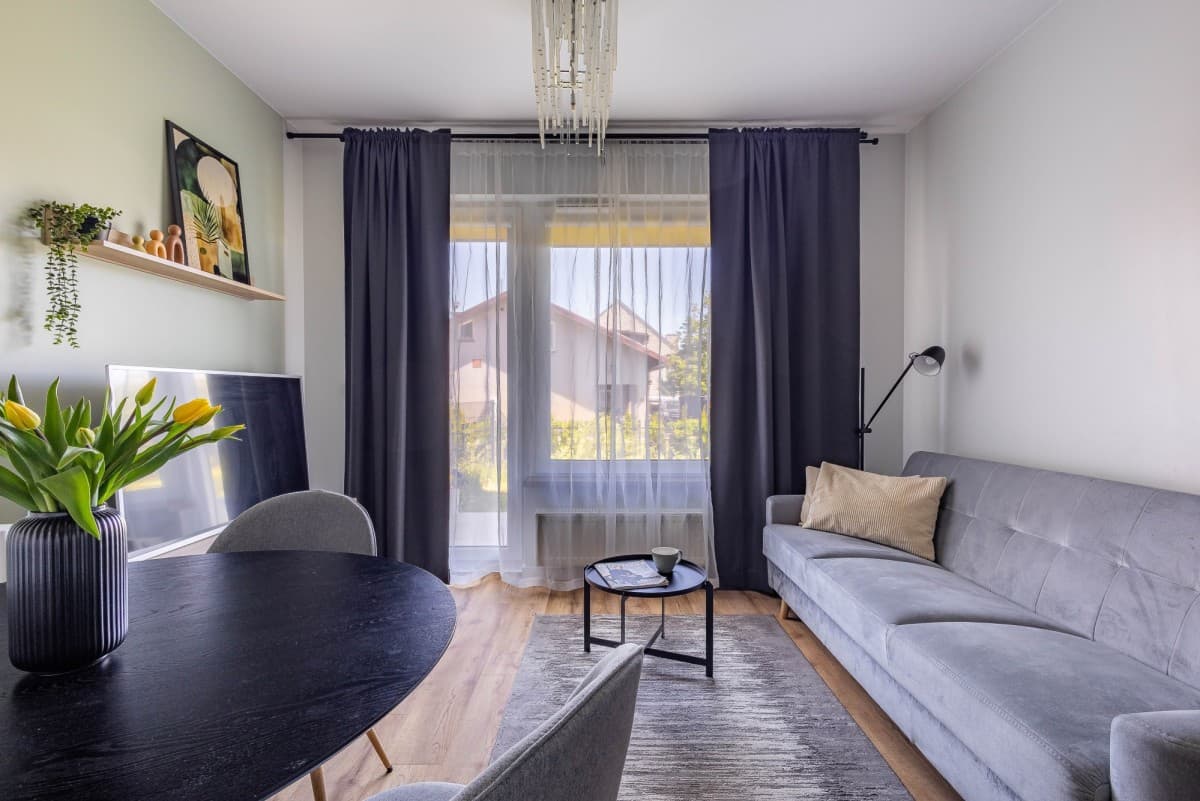 Mieszkanie 2-pokojowe z ogródkiem w Zawadach - Main photo