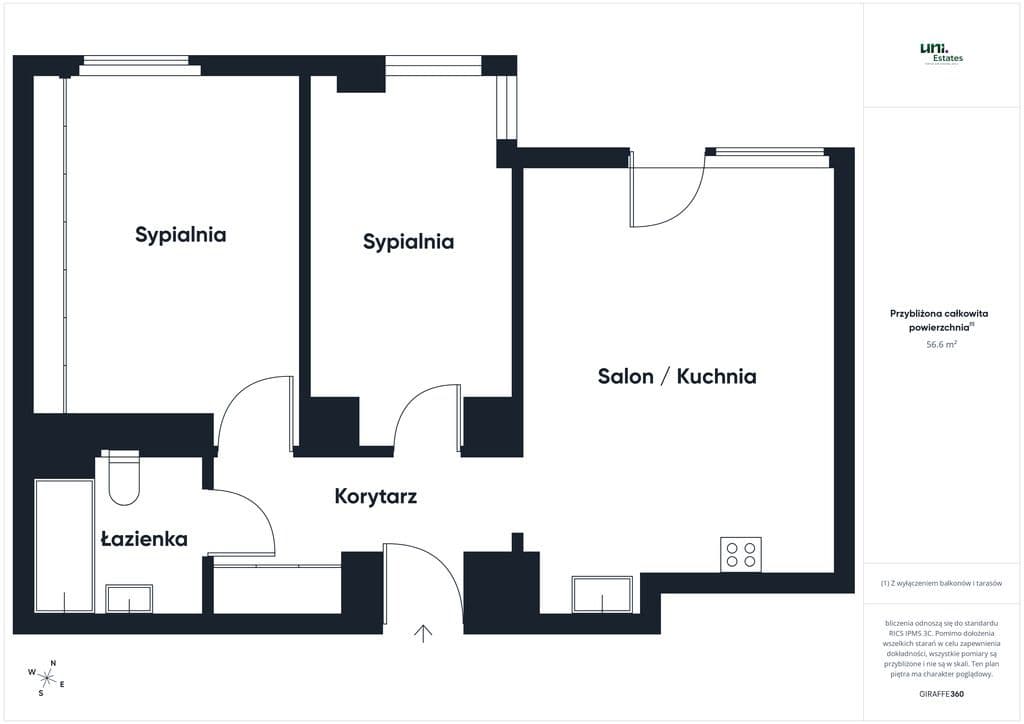 3 pokoje, wysoki standard z loggią i garażem - Photo 2