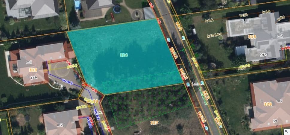 Działka budowlana z kanalizacją miejską – 14