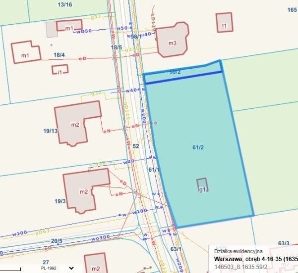 Grunt inwestycyjny przy ruchliwej ulicy Ostródzkiej – 12