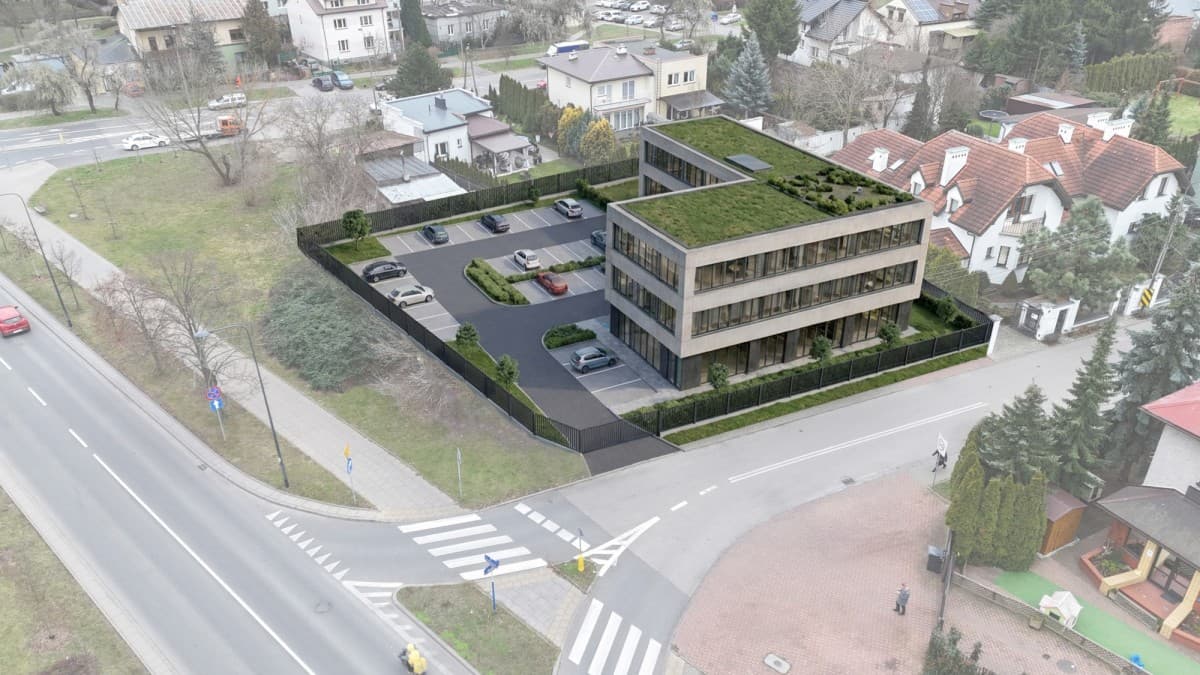 Działka inwestycyjna z zabudową usługową w Bemowie – 1