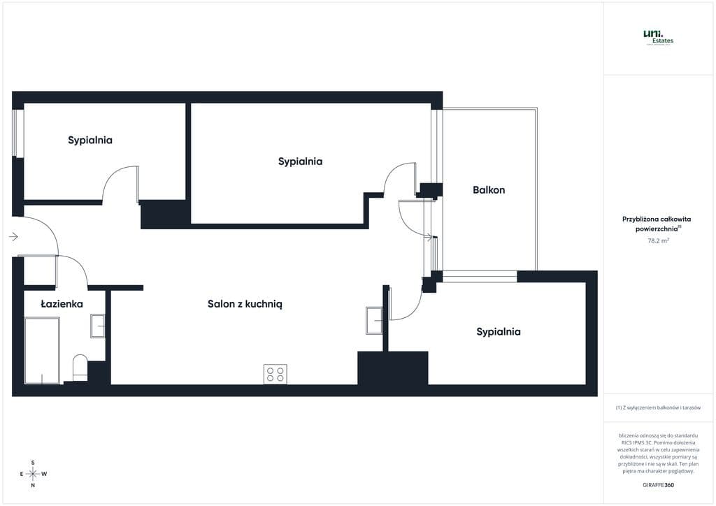 Przestronne mieszkanie 4-pokojowe z loggią – 2