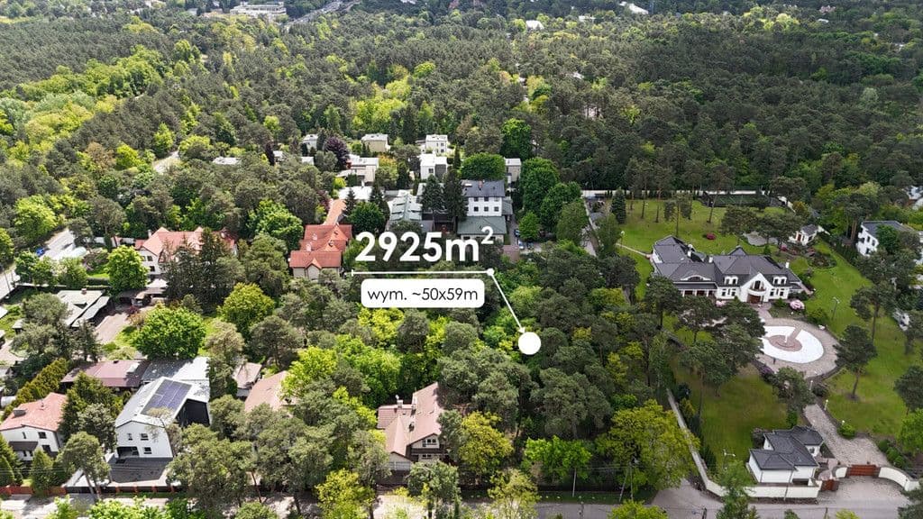Działka budowlana 2925 m² pod domy jednorodzinne – 1
