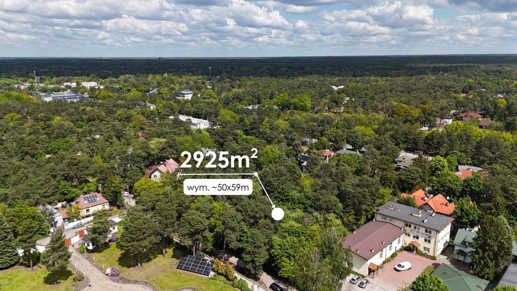 Działka budowlana 2925 m² pod domy jednorodzinne – 2