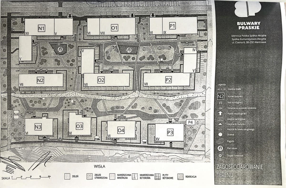 Dwupokojowe mieszkanie w Bulwarach Praskich z widokiem na zieleń – 16