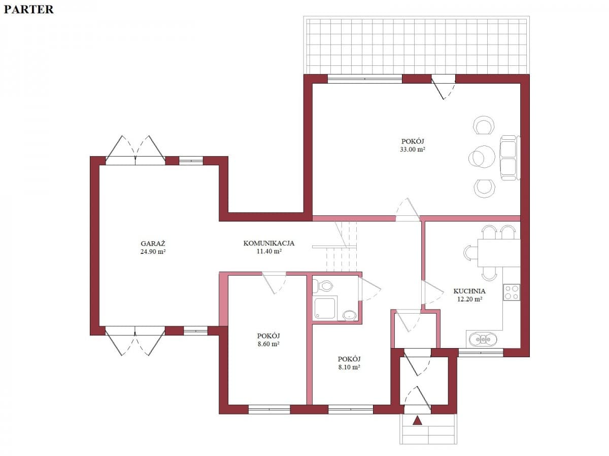 Przestronny dom 10-pokojowy w spokojnym Bemowie – 7