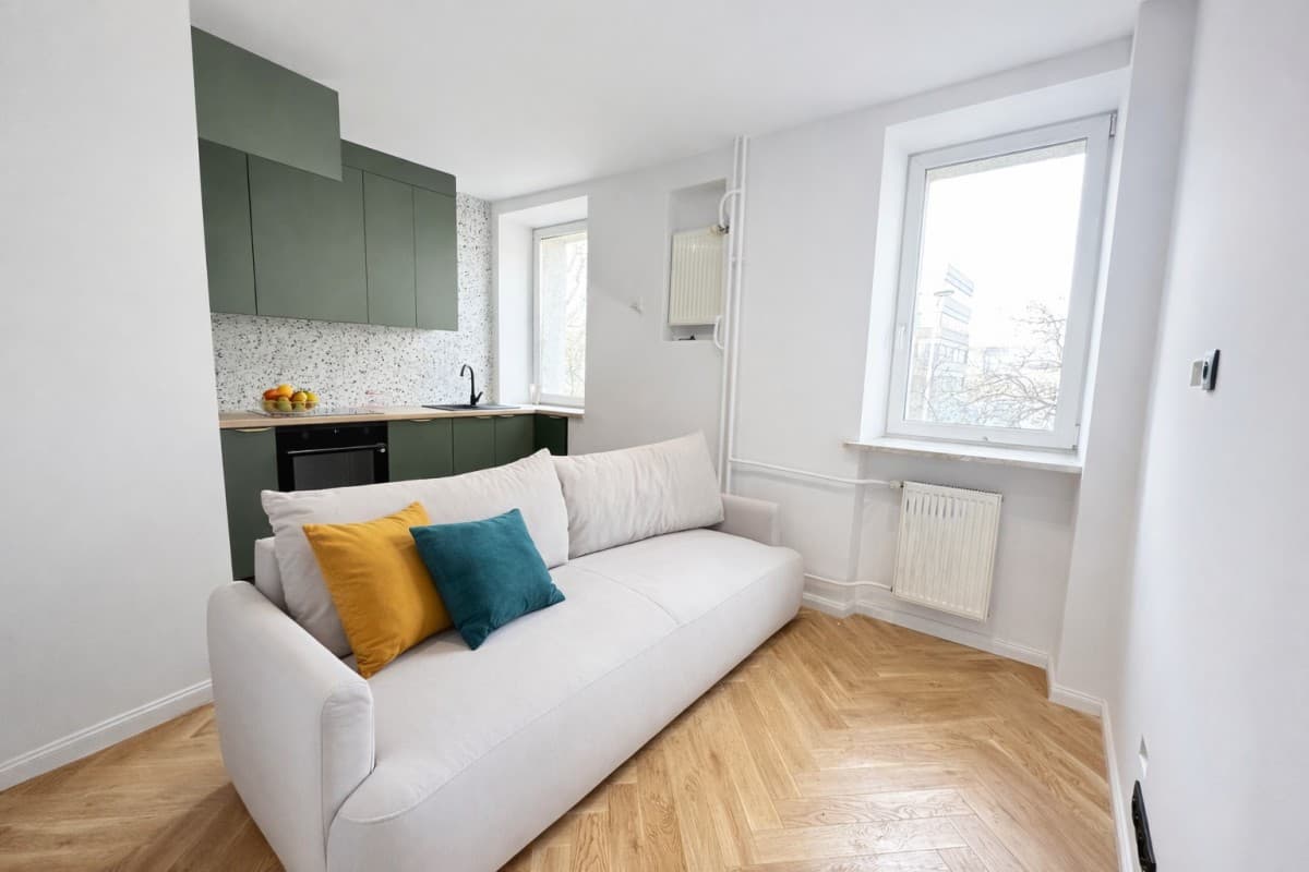 Remontowane 34 m² z oddzielną sypialnią i parkingiem – 15