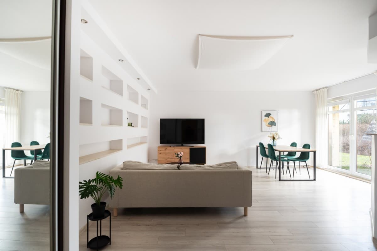 Mieszkanie na parterze z tarasem w Wilanowie – 2