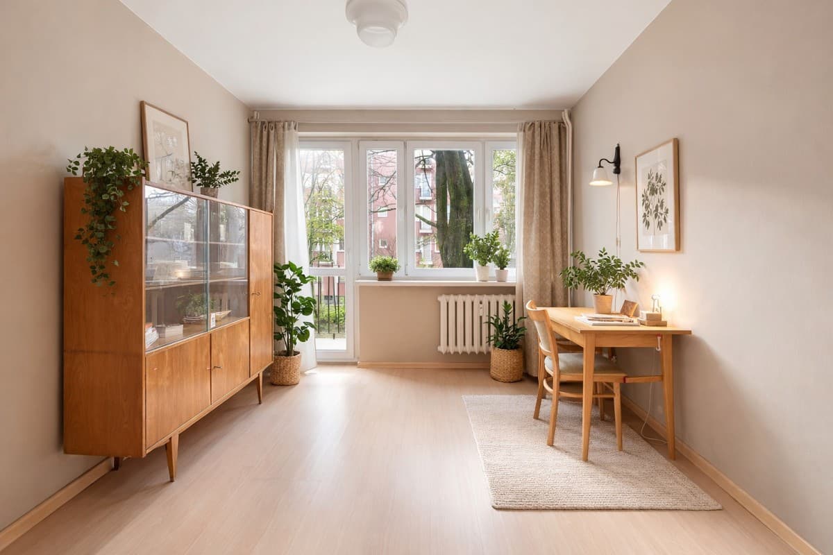 Dwustronne mieszkanie w sercu Starego Żoliborza – 1