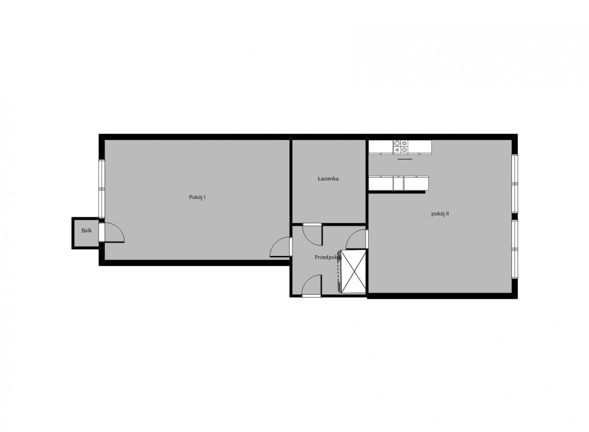 Dwustronne mieszkanie w sercu Starego Żoliborza – 11