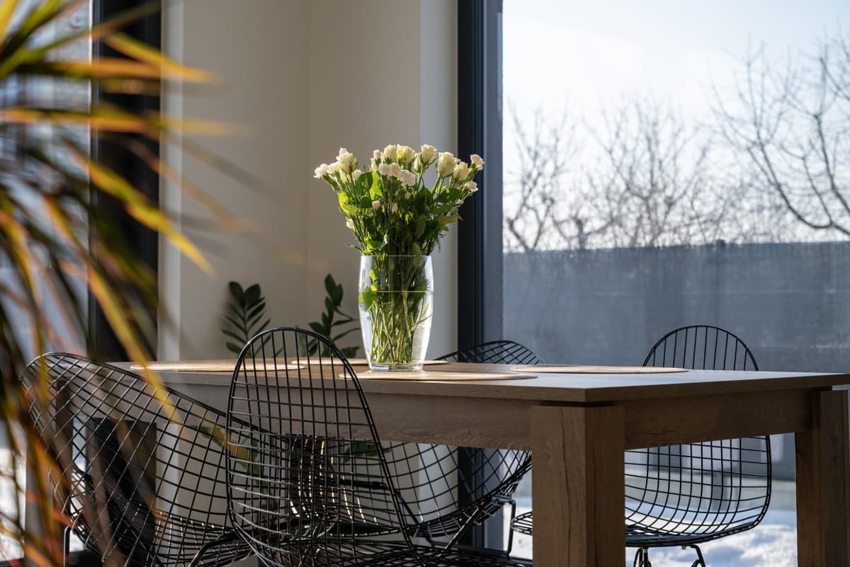 Nowoczesny dom bliźniak w zielonym otoczeniu – 1