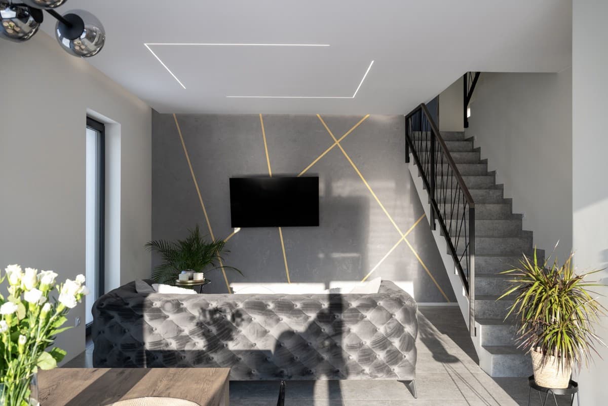 Nowoczesny dom bliźniak w zielonym otoczeniu – 2