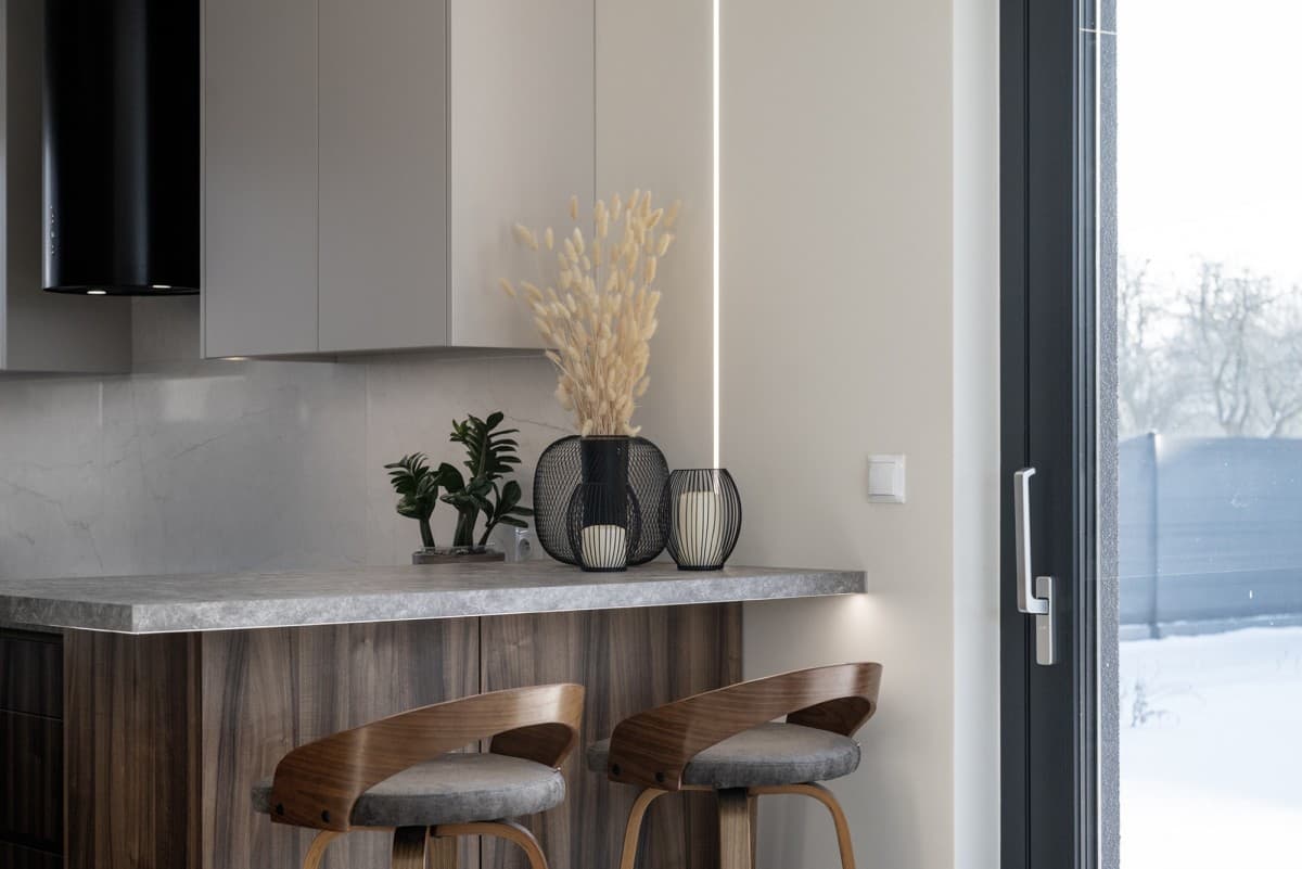 Nowoczesny dom bliźniak w zielonym otoczeniu – 5