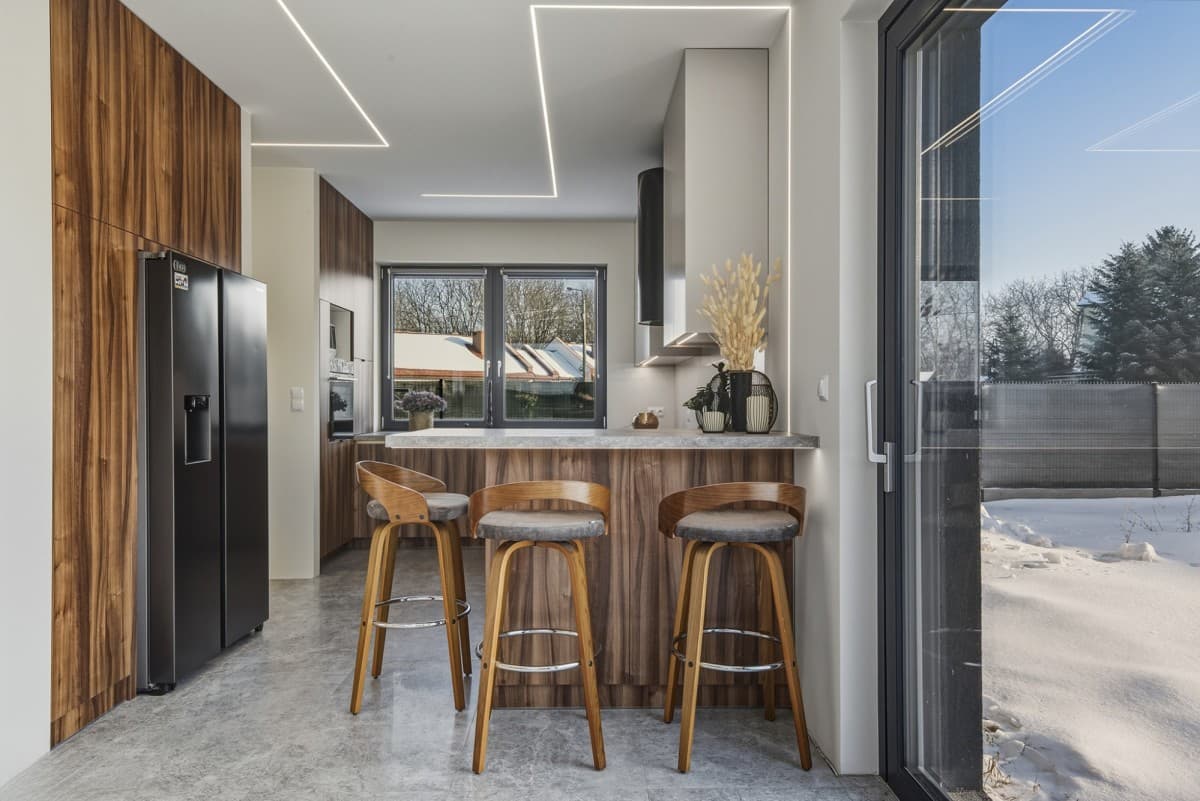 Nowoczesny dom bliźniak w zielonym otoczeniu – 8