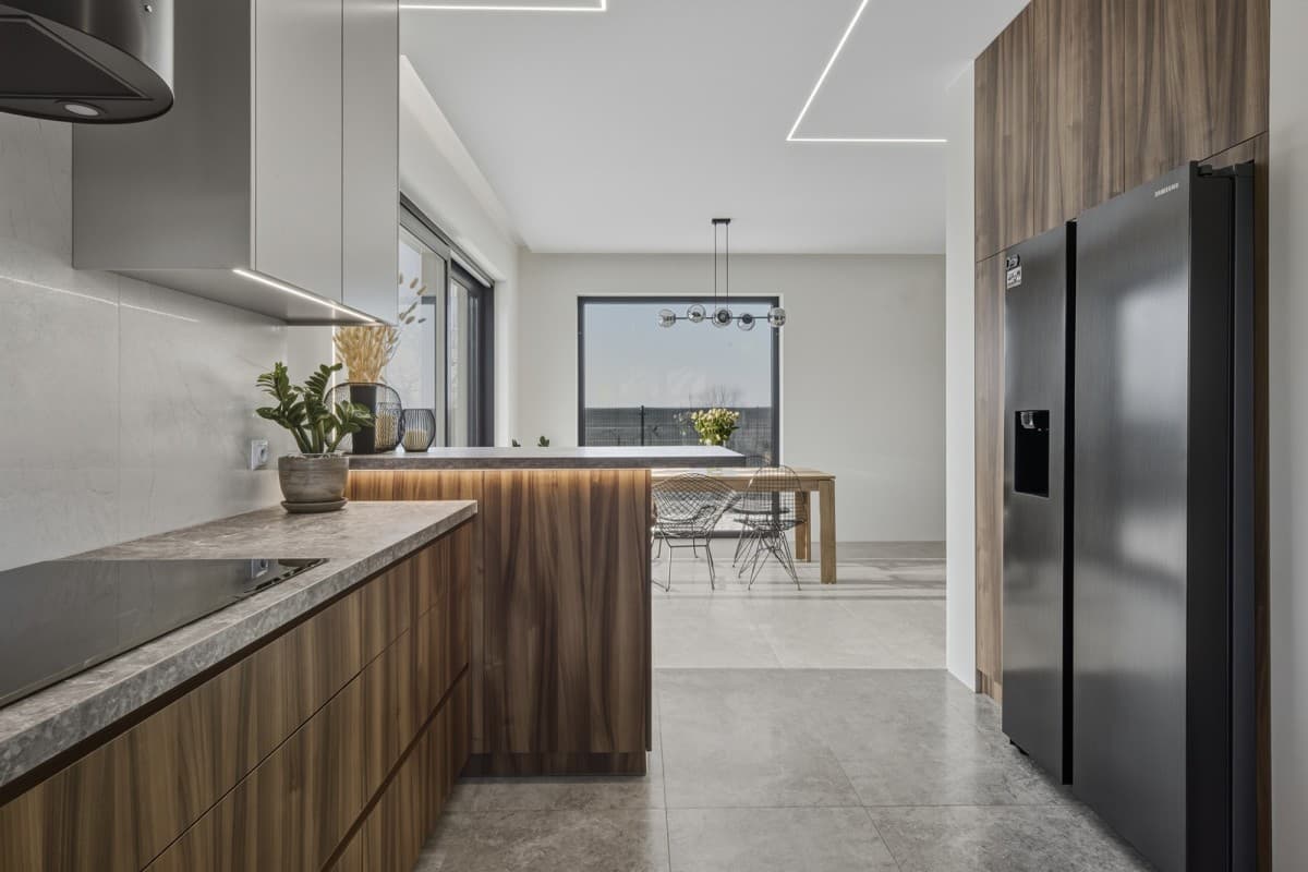 Nowoczesny dom bliźniak w zielonym otoczeniu – 9