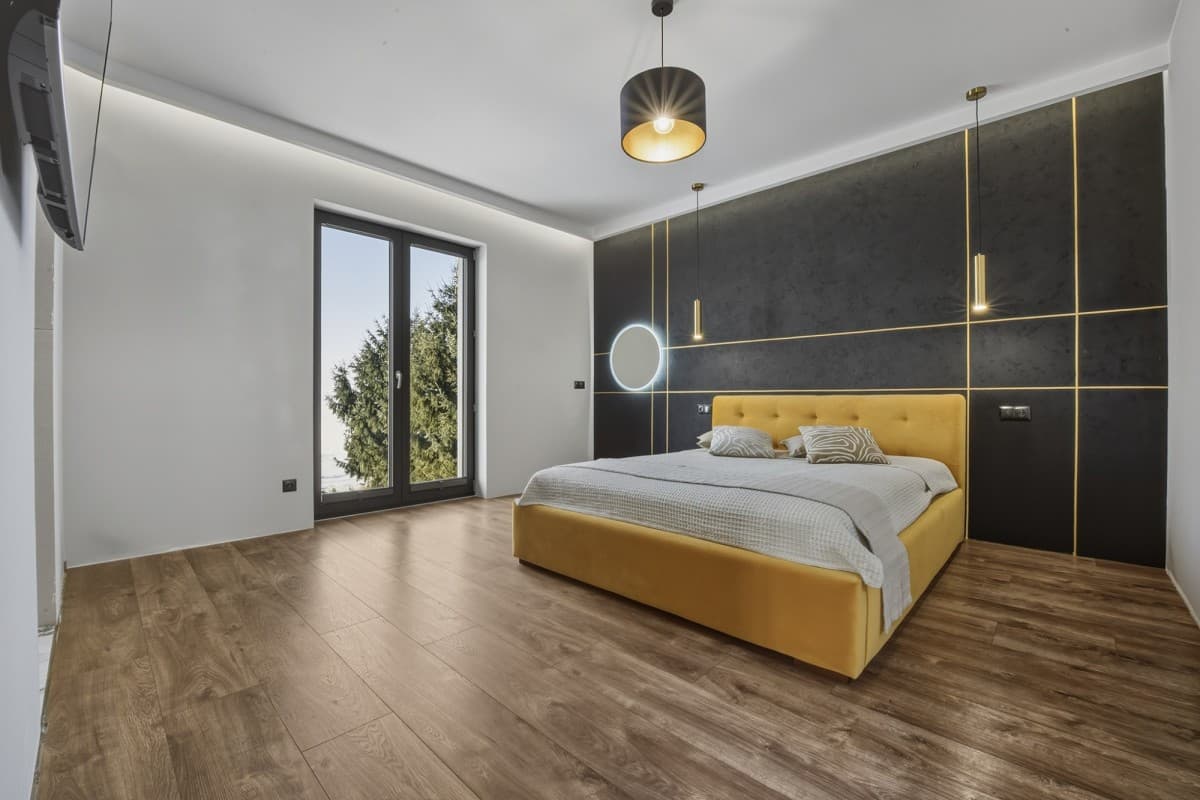 Nowoczesny dom bliźniak w zielonym otoczeniu – 11