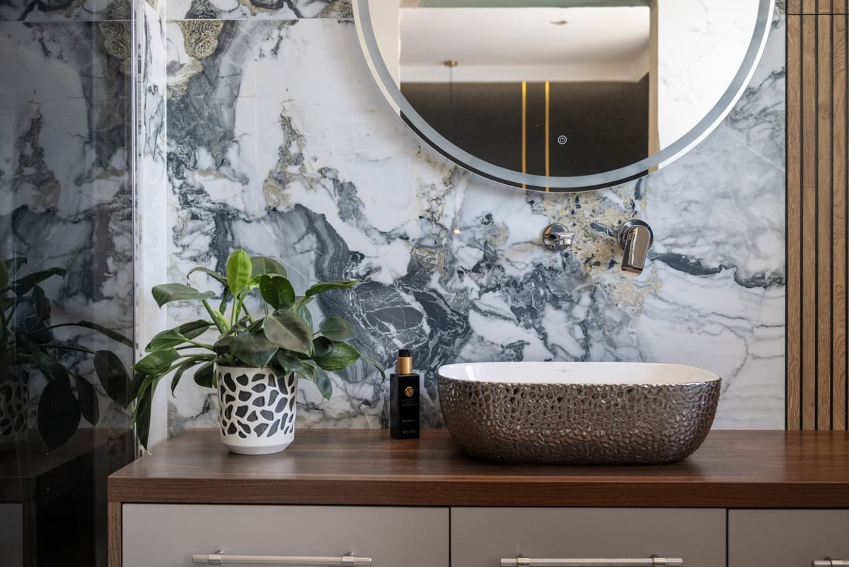 Nowoczesny dom bliźniak w zielonym otoczeniu – 15