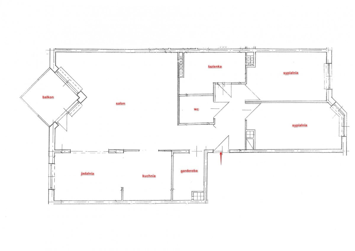Przestronne mieszkanie z możliwością 4 pokoi – 19