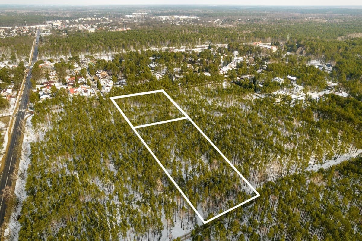 Przestronna działka inwestycyjna blisko Parku Mazowieckiego – 1