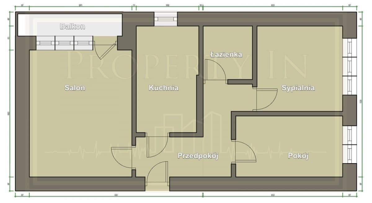 Funkcjonalne 3-pokojowe mieszkanie z balkonem na Bemowie – 4