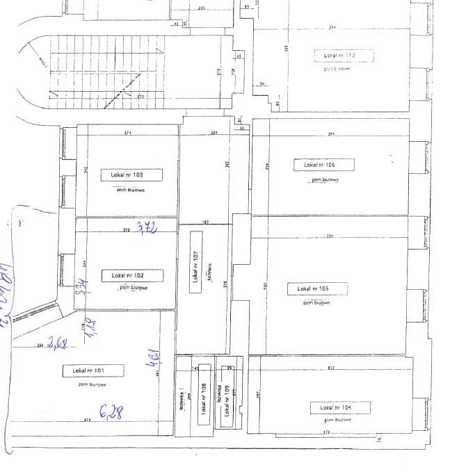 Klimatyczny lokal biurowy w centrum, 15,07m² – 7