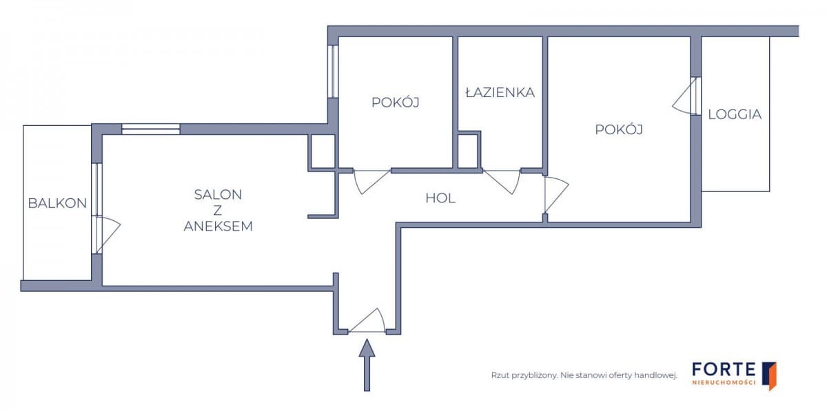 Nowoczesne 3-pokojowe mieszkanie z dwoma balkonami w Włochach – 16