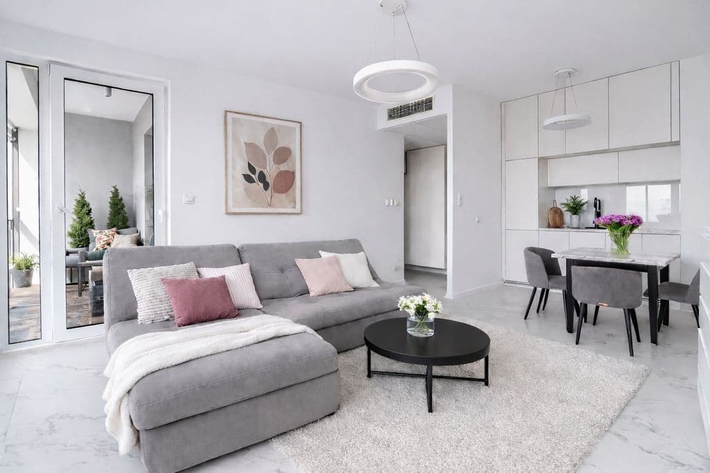 Penthouse z panoramicznym widokiem na miasto, 2 pokoje – 1