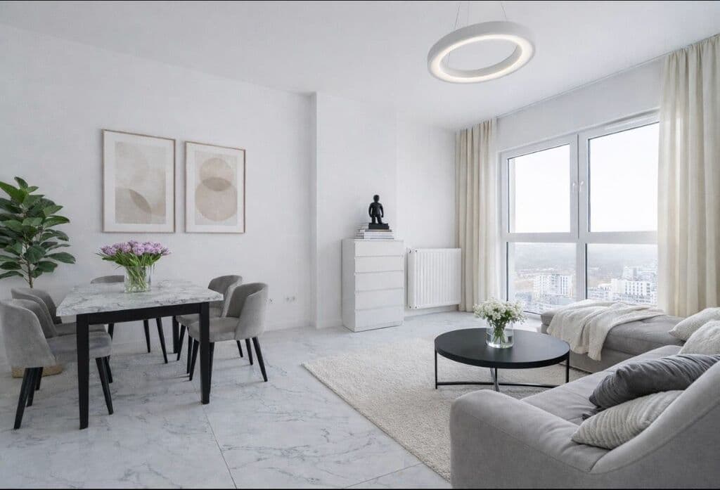 Penthouse z panoramicznym widokiem na miasto, 2 pokoje – 5