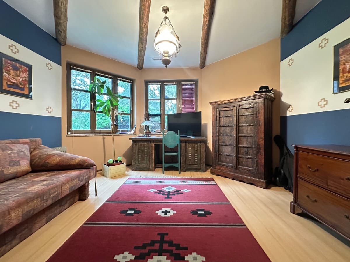 Wyjątkowy dom w stylu Santa Fe w Falenicy – 6