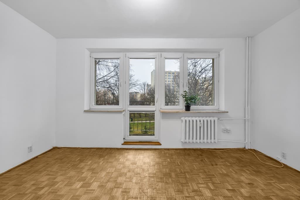 Czteropokojowe mieszkanie z balkonem z widokiem na park – 3