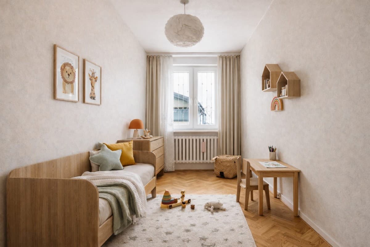 Funkcjonalne 3-pokojowe mieszkanie z balkonem na Bemowie – 12