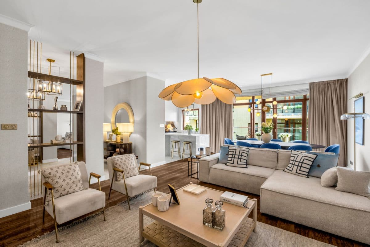 Luksusowy apartament w zielonym Mokotowie, gotowy do zamieszkania – 1