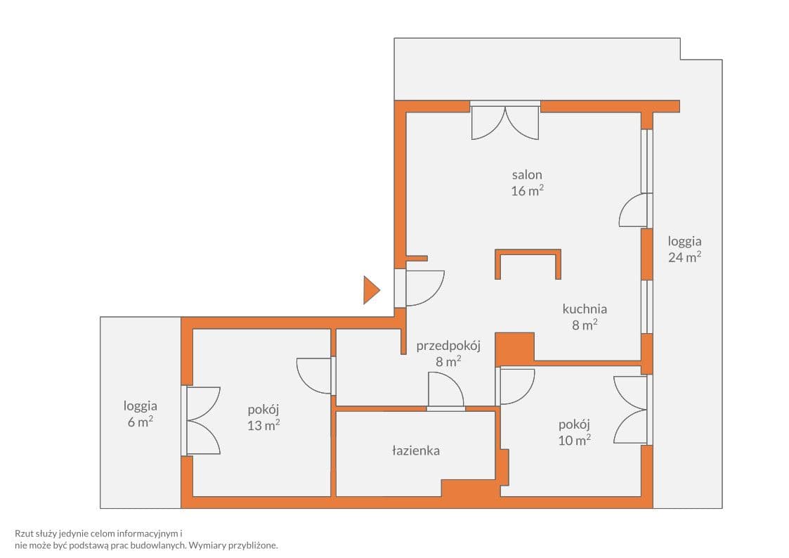 Gotowe do zamieszkania 3-pokojowe mieszkanie z dużymi balkonami – 10
