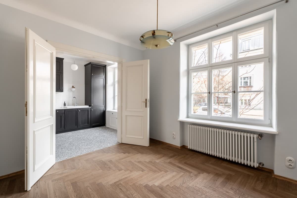 Odrestaurowany apartament z tarasem w Mokotowie – 2