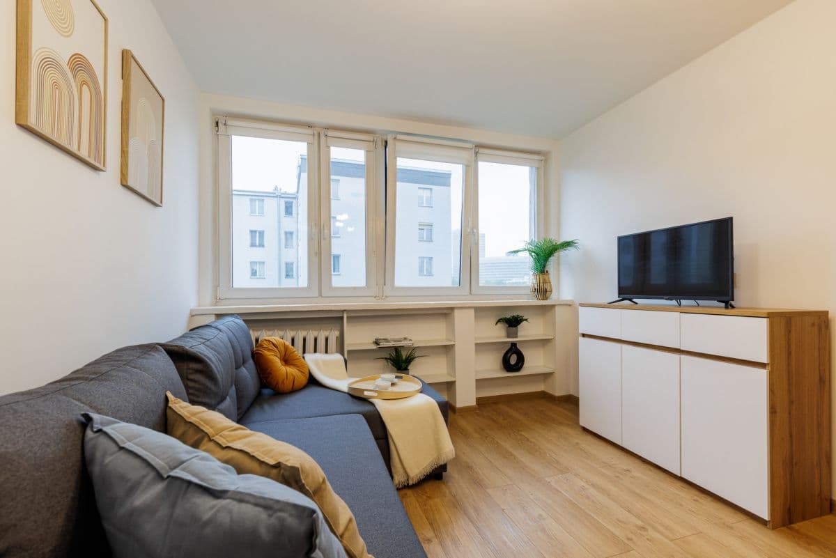 Kawalerka z widokiem na drapacze chmur w centrum – 4