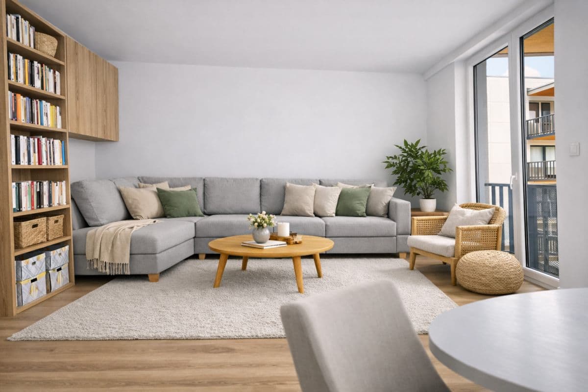 Nowoczesne 3-pokojowe mieszkanie z garażem w Fort Wola – 1