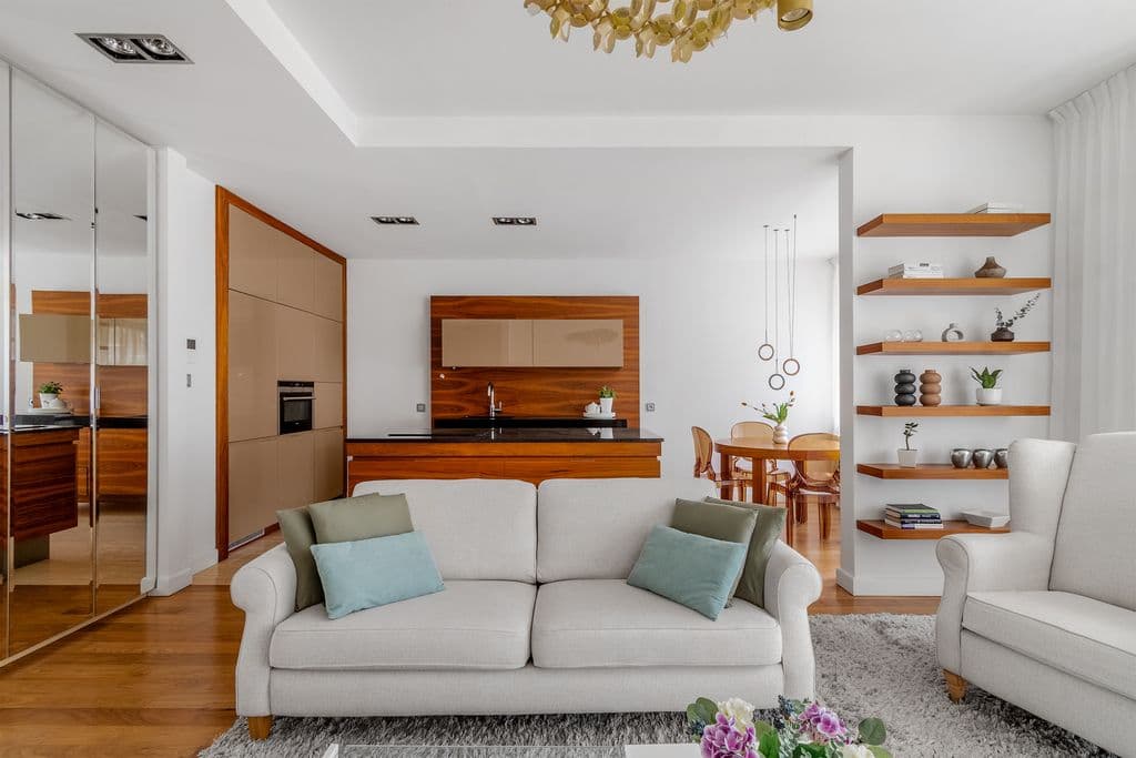 Przestronne mieszkanie z tarasem 35 m² w Wilanowie – 2