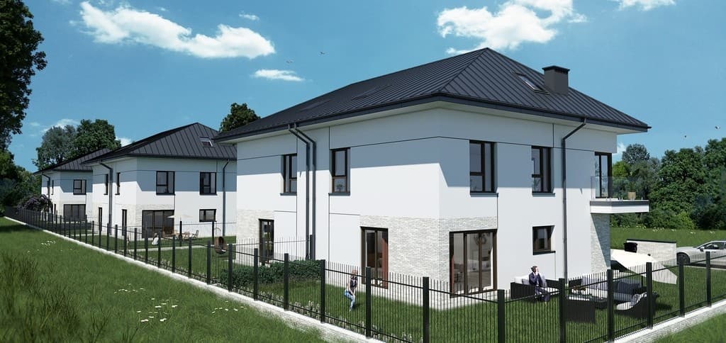 Nowoczesne domy w zielonych Młocinach – 2