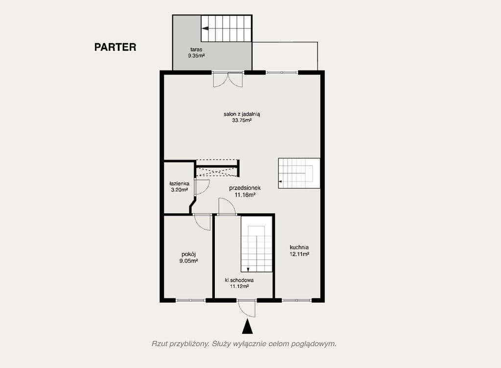 Przestronne mieszkanie dwupoziomowe w zielonej Wesołej – 21