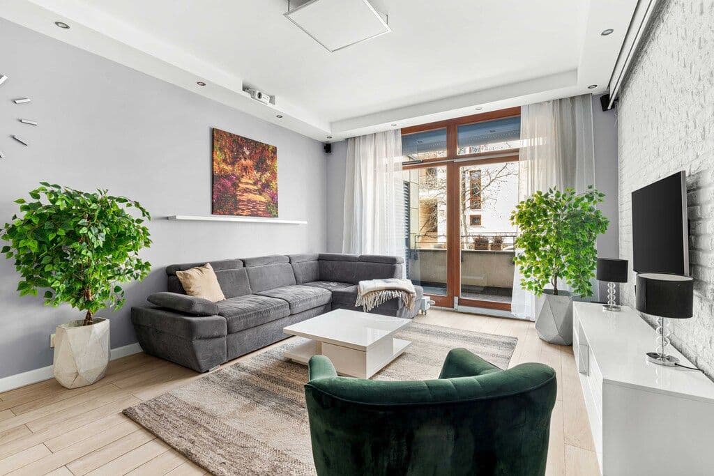 Przestronny apartament z tarasami w Wilanowie – 2