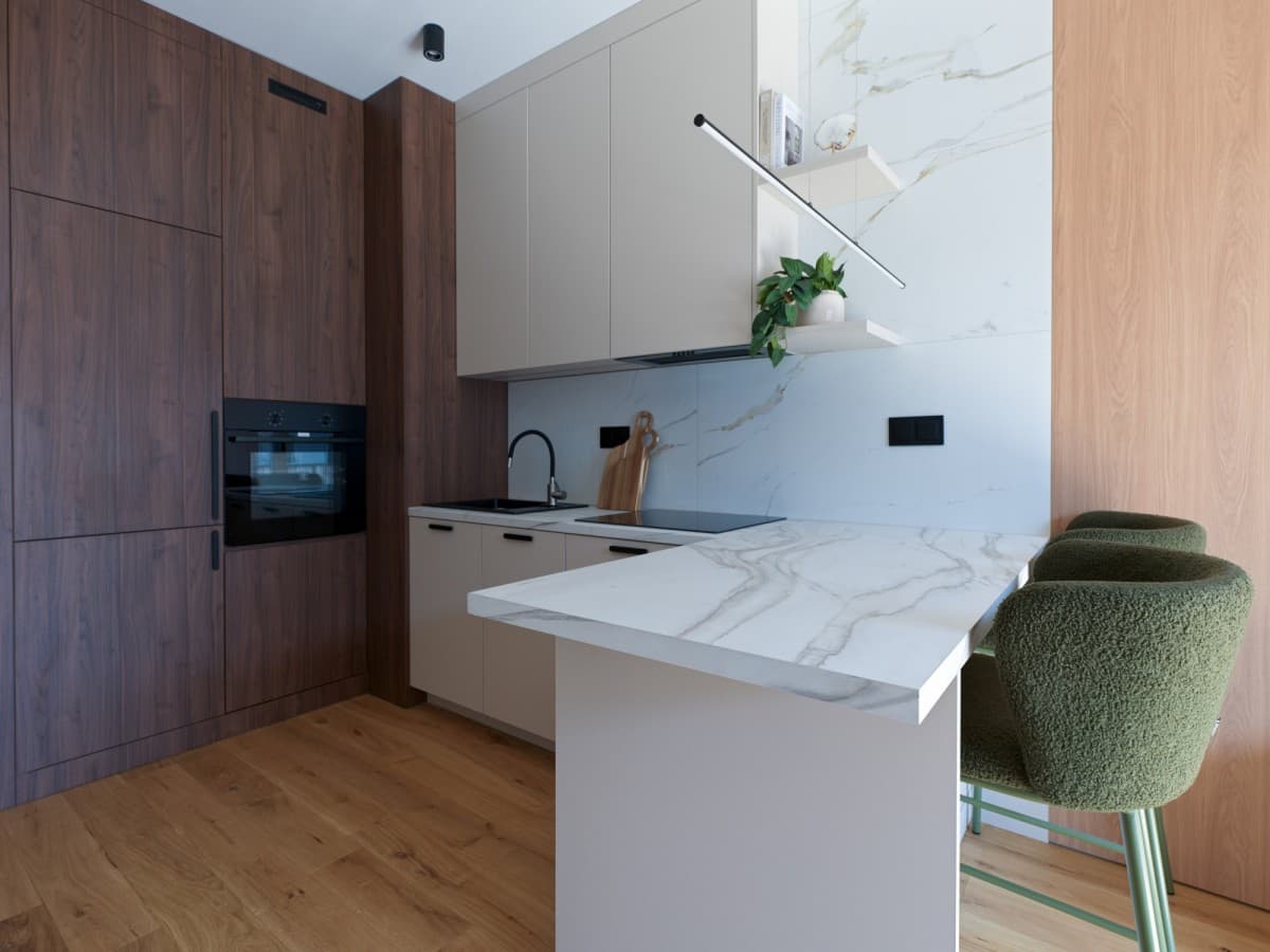 Nowoczesne, w pełni umeblowane mieszkanie gotowe do wprowadzenia – 2