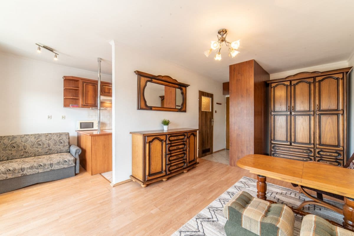 Słoneczna kawalerka w strzeżonym budynku z balkonem – 10