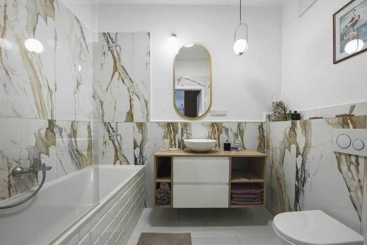 Nowoczesny apartament z prywatnym ogródkiem w Wilanowie – 9