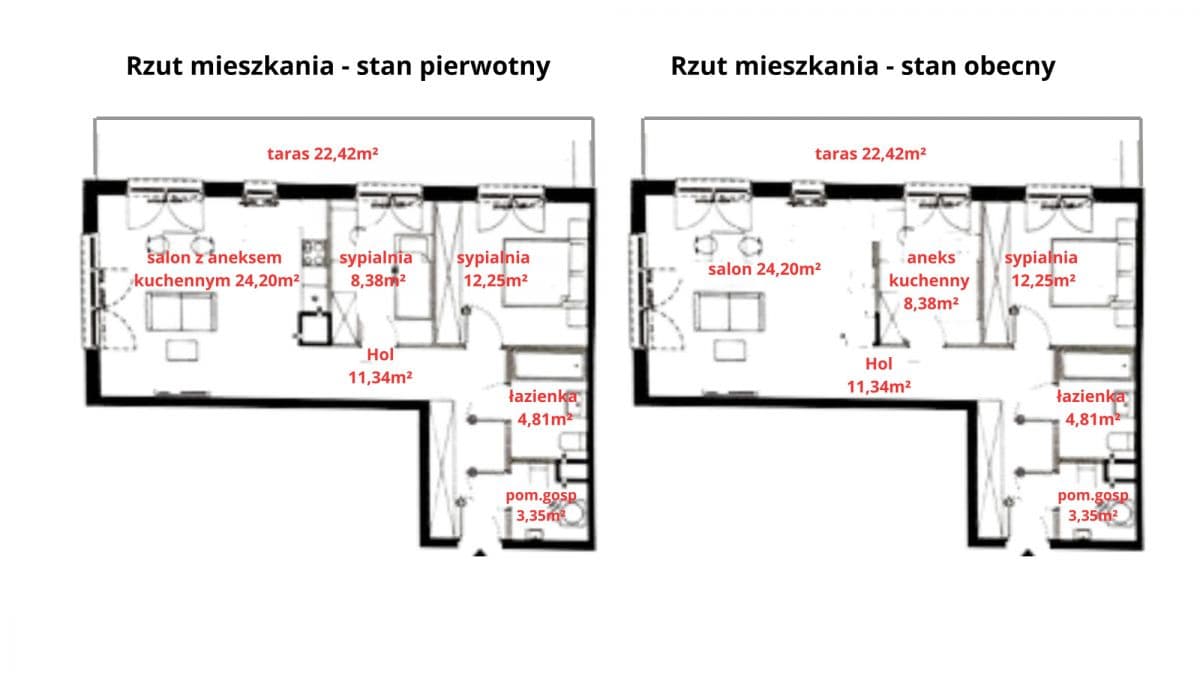 Nowoczesny apartament z prywatnym ogródkiem w Wilanowie – 14