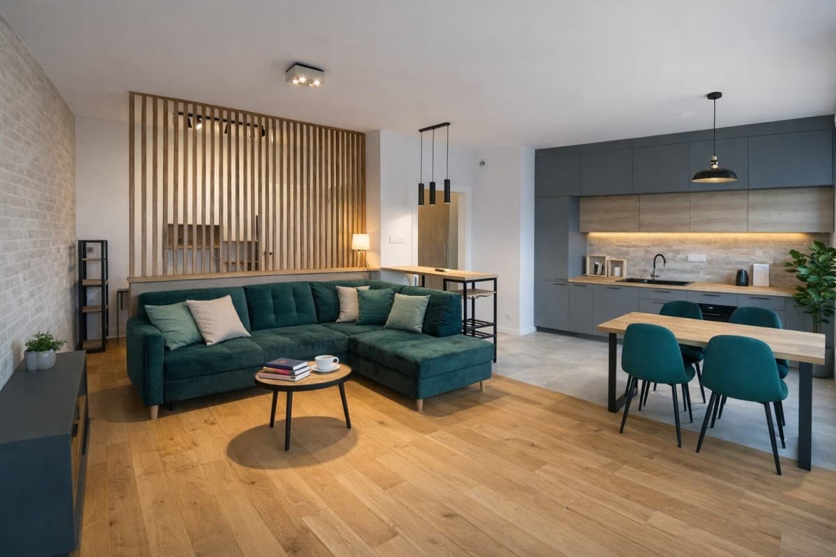 Nowoczesny apartament 54 m² z klimatyzacją i garażem – 1