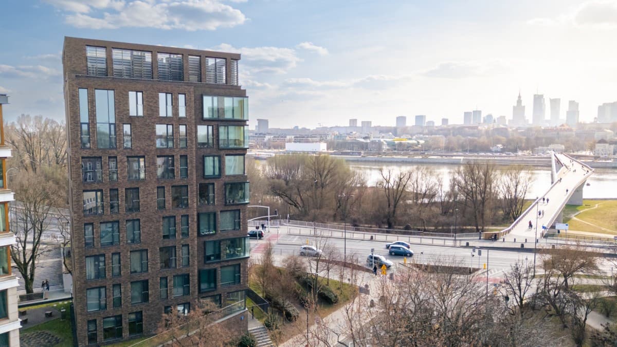 Mieszkanie z pięknym widokiem na Wisłę w Porcie Praskim – 11