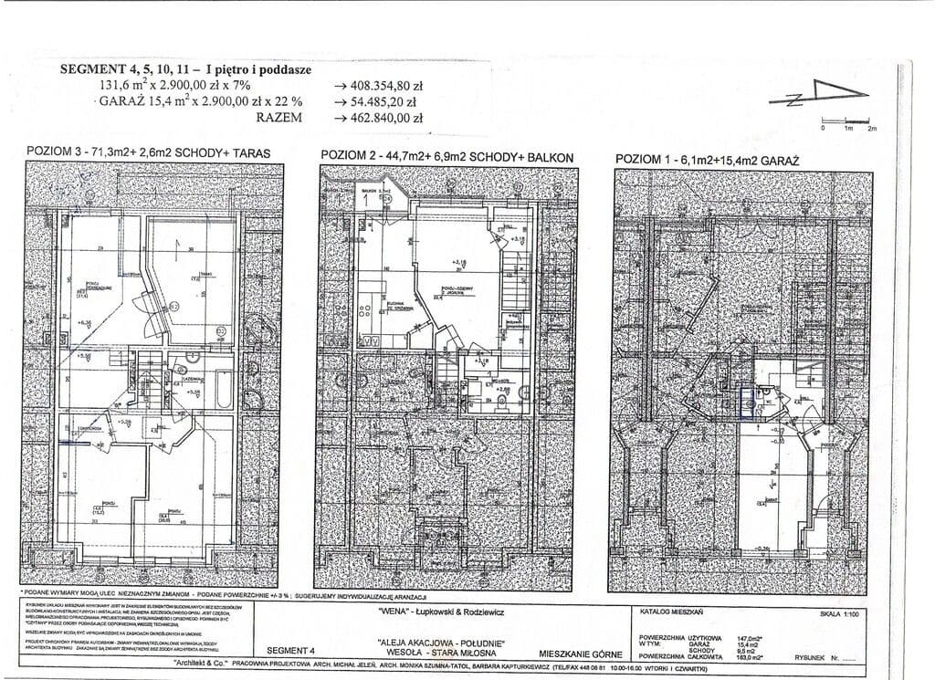 Przestronne mieszkanie dwupoziomowe 131 m² w Starej Miłosnej – 23