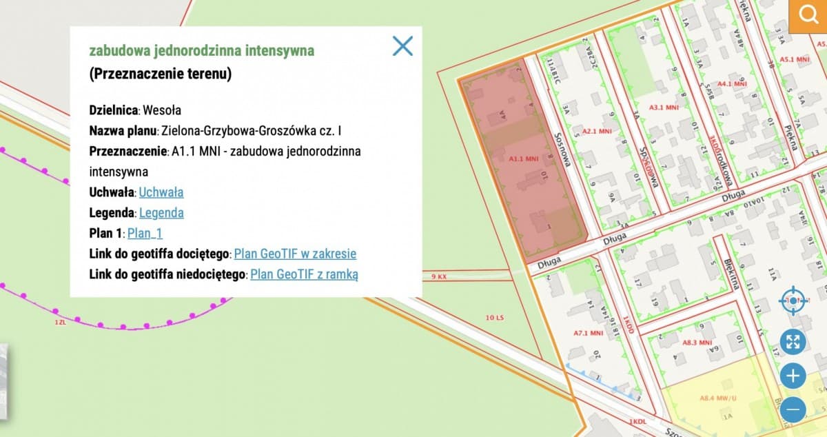 Działka budowlana z widokiem na las w Warszawie – 2