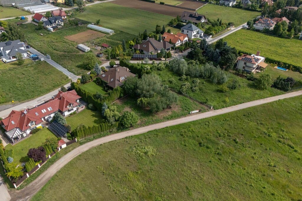 Atrakcyjna działka 1244 m² w zielonym Wilanowie – 1